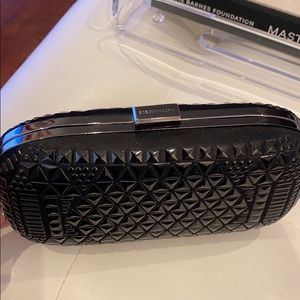 BCBG Black Clutch